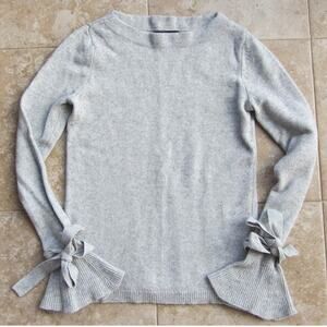 Banana Republic Gray Merino Wool Cashmere Blend Sweater